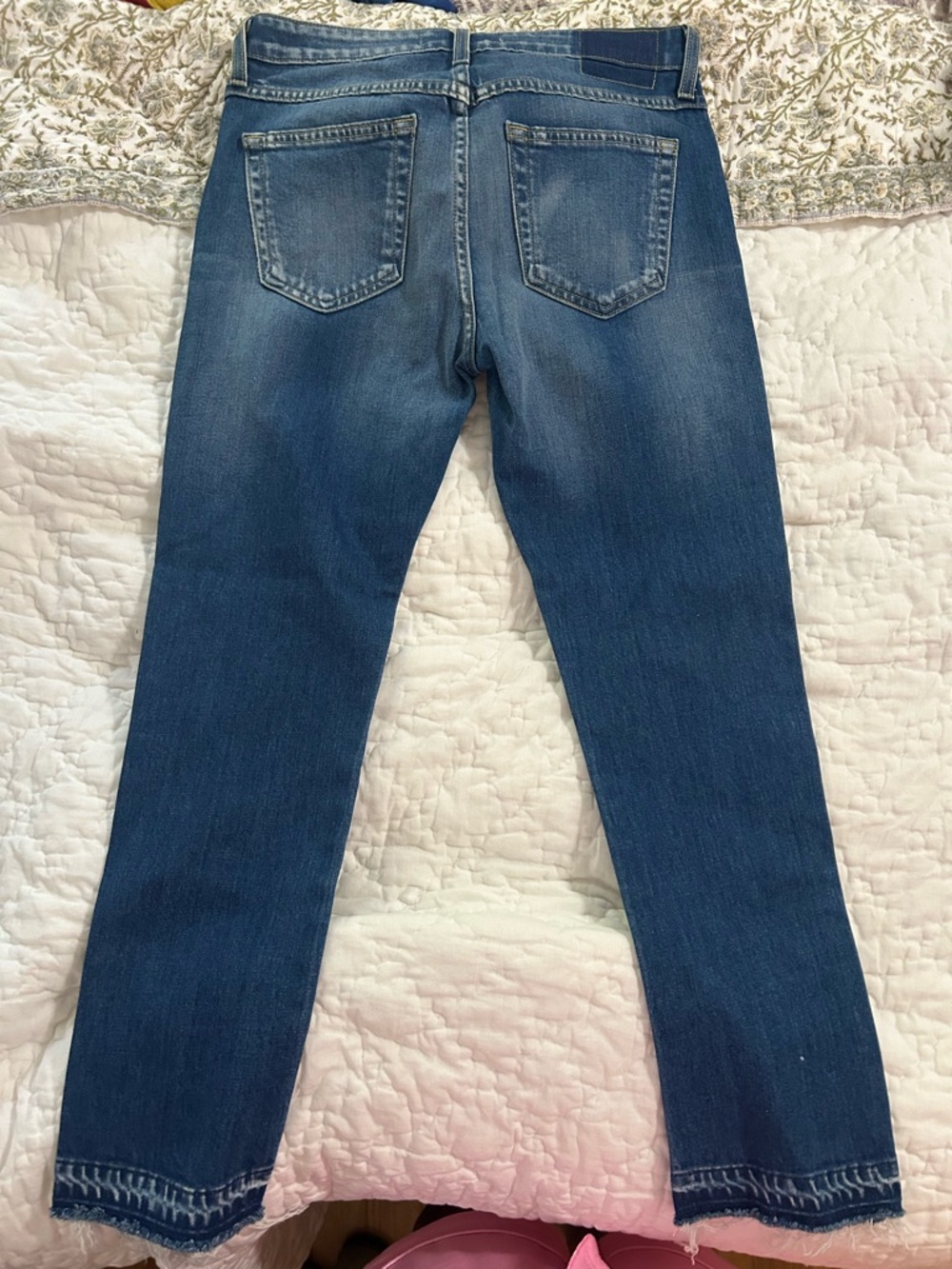 AMO Women's Jeans in Medium Blue Wash - Picture 3 of 3